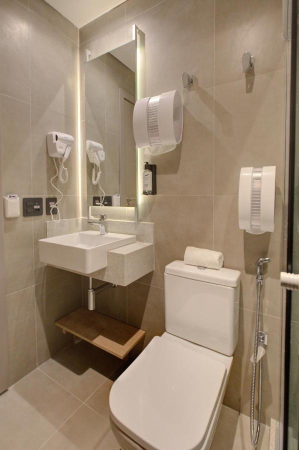 Fast Sleep Suites By Slaviero Hoteis - Hotel Dentro Do Aeroporto De Guarulhos - Terminal 2 - Desembarque Oeste Ngoại thất bức ảnh