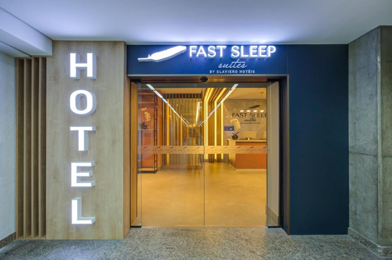 Fast Sleep Suites By Slaviero Hoteis - Hotel Dentro Do Aeroporto De Guarulhos - Terminal 2 - Desembarque Oeste Ngoại thất bức ảnh
