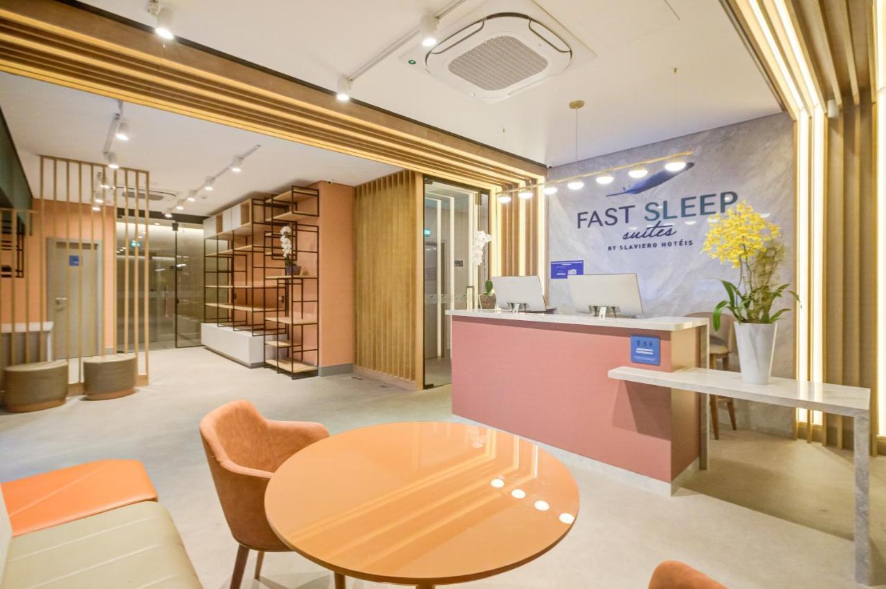 Fast Sleep Suites By Slaviero Hoteis - Hotel Dentro Do Aeroporto De Guarulhos - Terminal 2 - Desembarque Oeste Ngoại thất bức ảnh