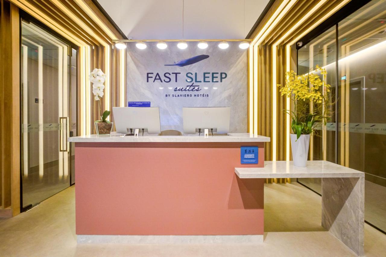 Fast Sleep Suites By Slaviero Hoteis - Hotel Dentro Do Aeroporto De Guarulhos - Terminal 2 - Desembarque Oeste Ngoại thất bức ảnh